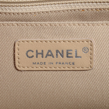 Chanel Lambskin Icons Secret Label Jumbo Flap Beige 6 of 7