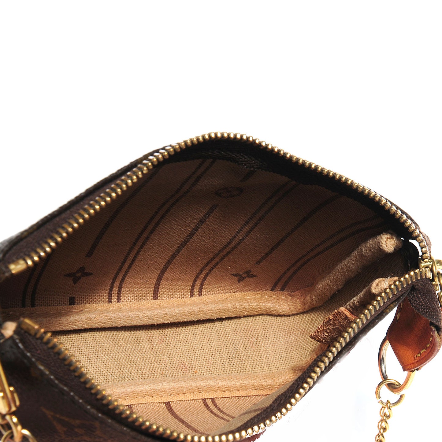 Monogram Complice Trunks and Bags Mini Pochette Accessories Beige