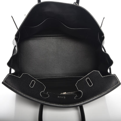Hermes Togo Horseshoe Birkin 35 Black 7 of 27