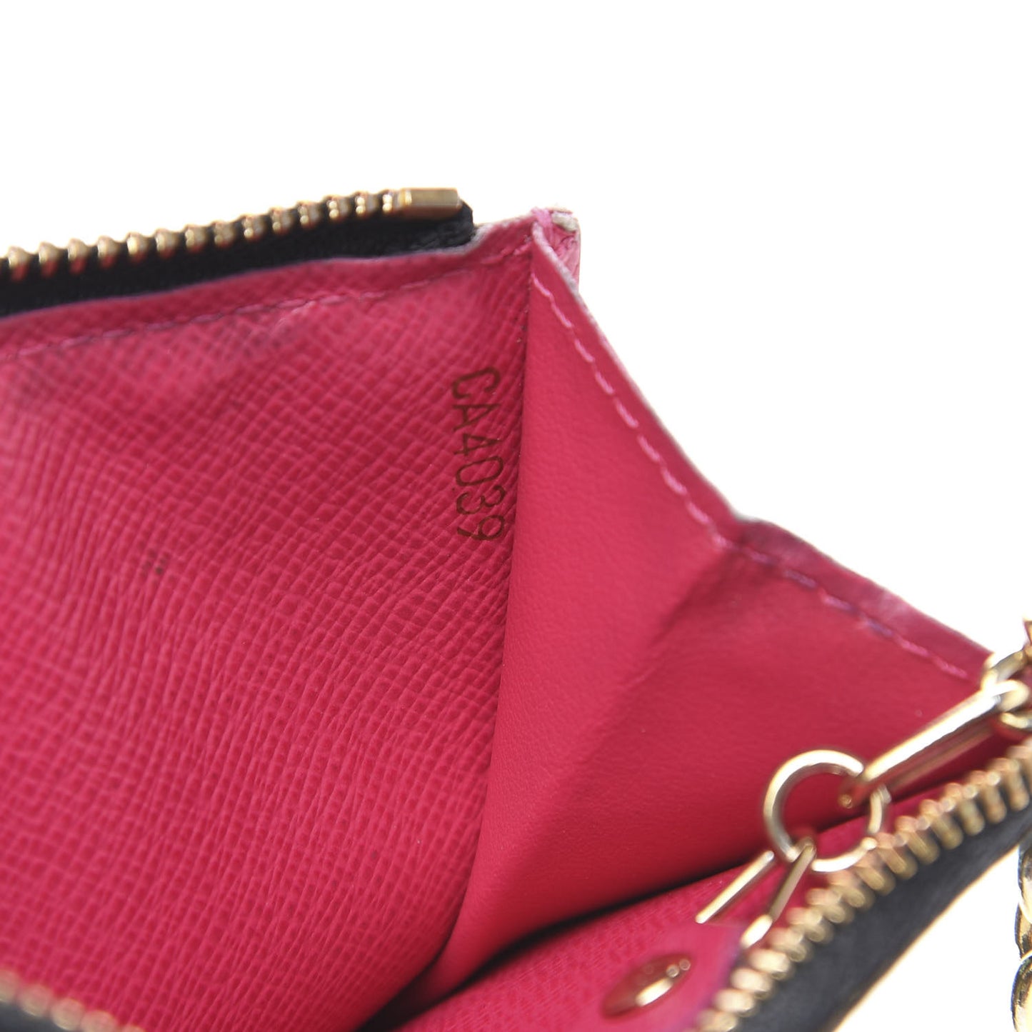 Monogram Multicolor Key Pouch Black Grenade