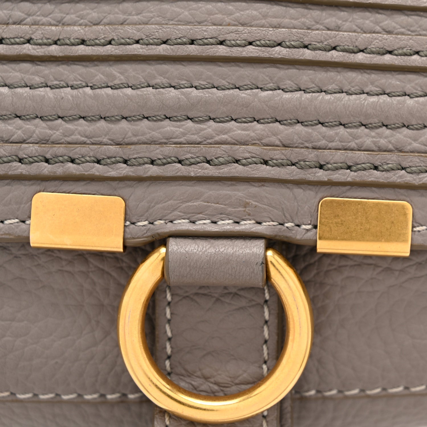 Chloe Calfskin Marcie Convertible Belt Bag Cashmere Grey 15 of 15