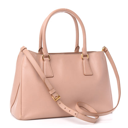 Prada Saffiano Lux Medium Tote Orchidea 4 of 12