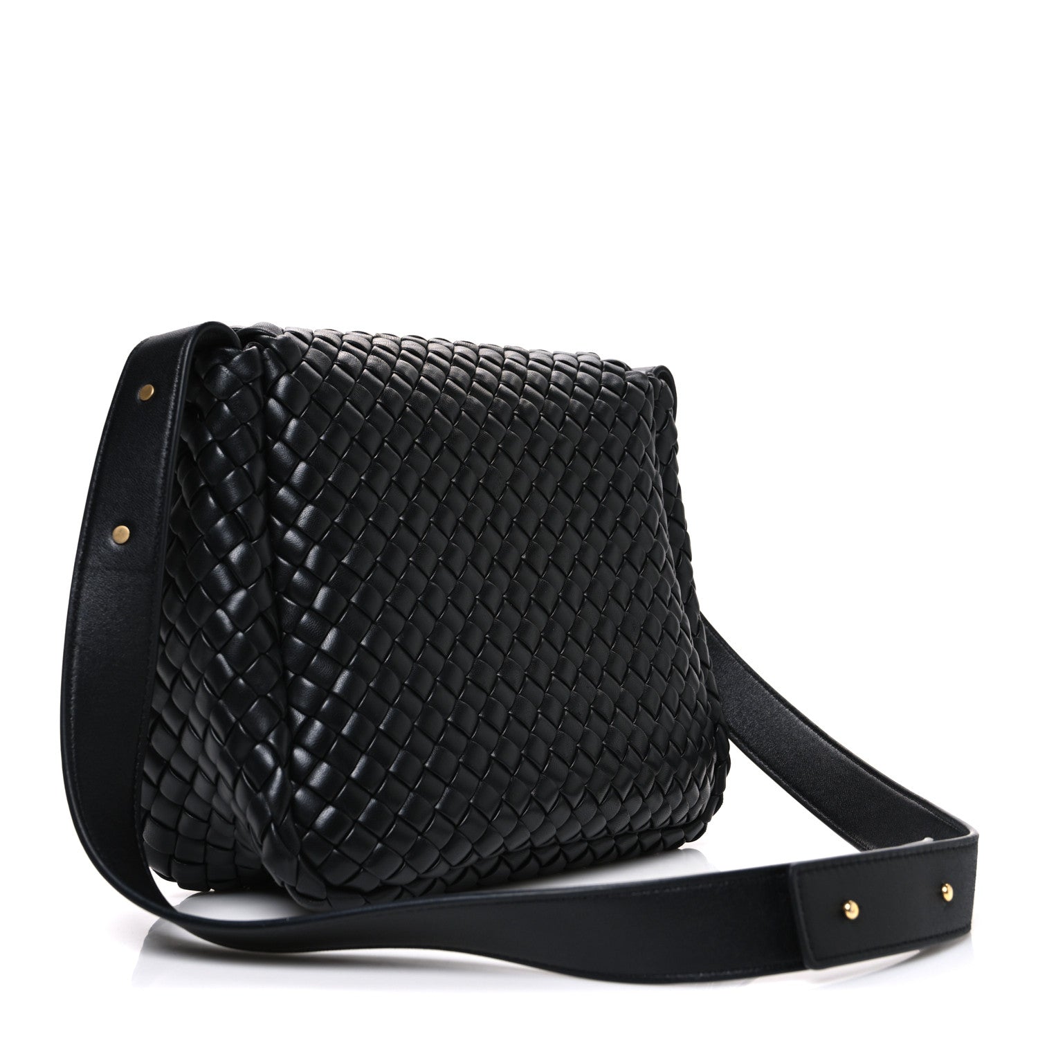 Bottega Veneta ブラックボディバッグ BOTTEGA VENETA - 「新品同様」BOTTEGA VENETA ボッテガ ボディバッグ