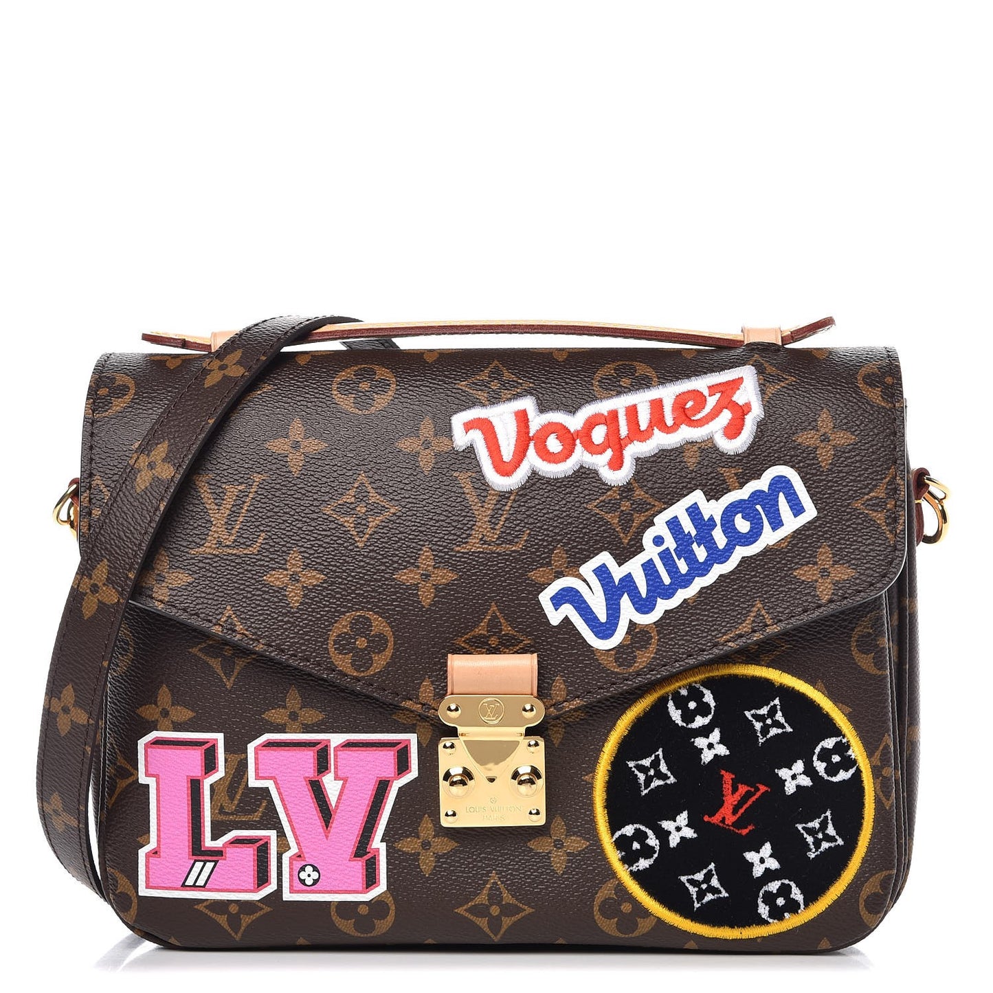 Monogram Patches Pochette Metis