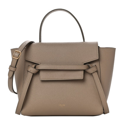 Celine Grained Calfskin Nano Belt Bag Light Taupe 1 of 11