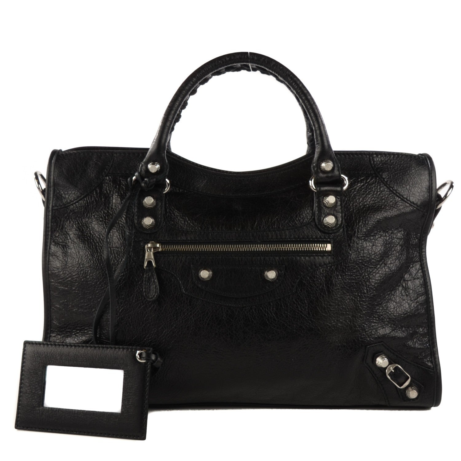 Balenciaga Agneau Giant 12 Silver Hardware City Black 1 of 12