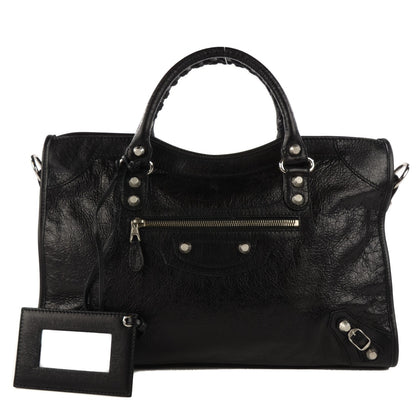 Balenciaga Agneau Giant 12 Silver Hardware City Black 1 of 12