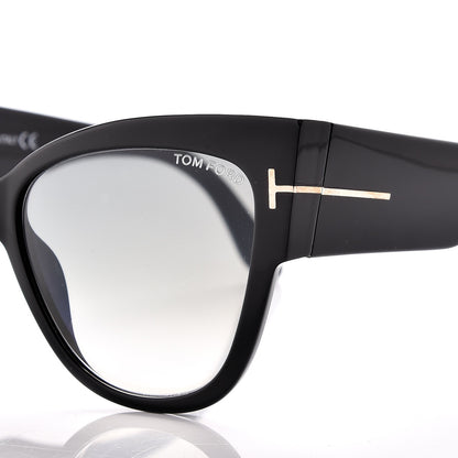 Tom Ford Acetate Anoushka Cat Eye Sunglasses TF371 Black 7 of 8