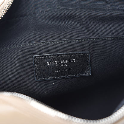 Saint Laurent Lambskin Monogram Small Lou Camera Bag Dark Beige 5 of 9