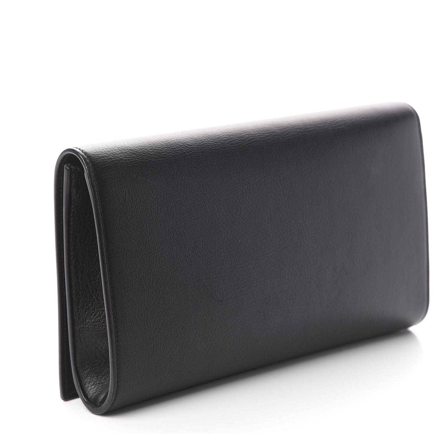 Calfskin Monogram Large Belle De Jour Clutch Black