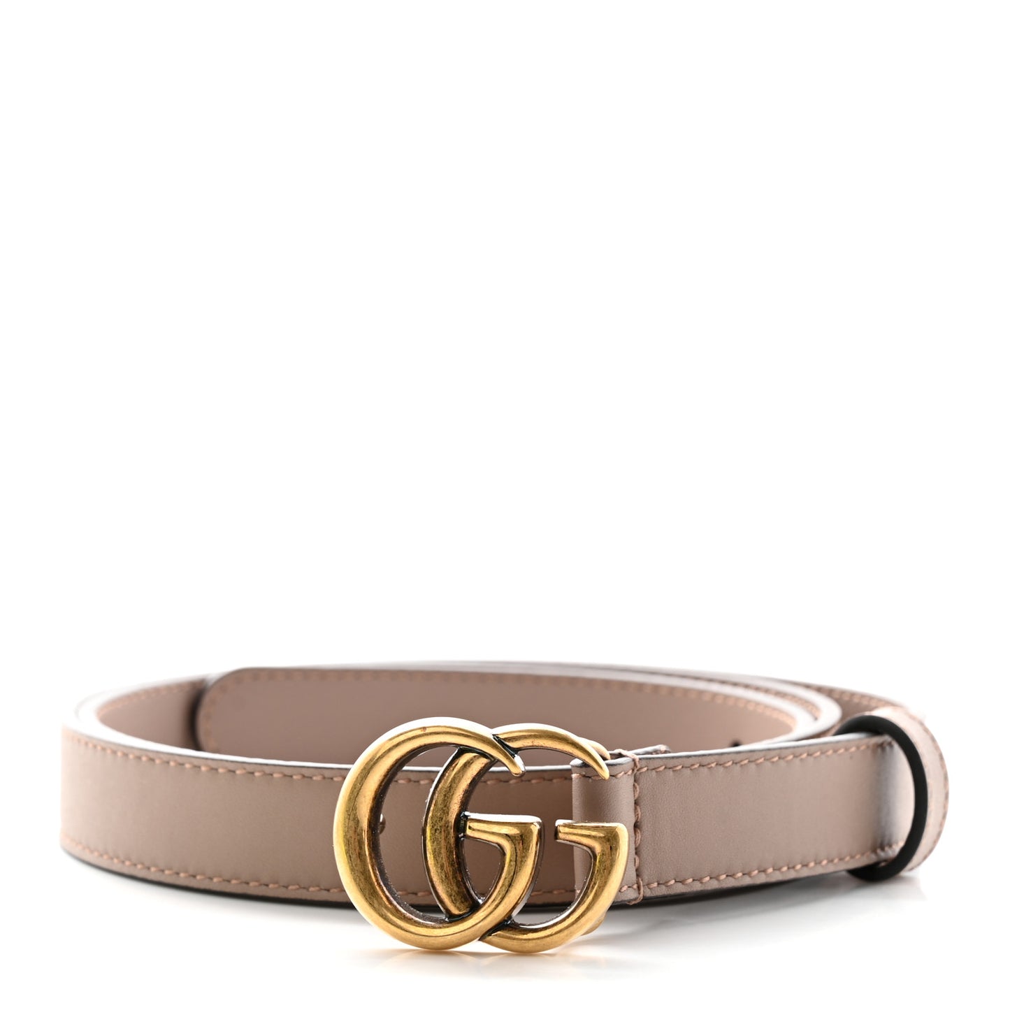 Calfskin Double G 20mm Belt 85 34 Porcelain Rose