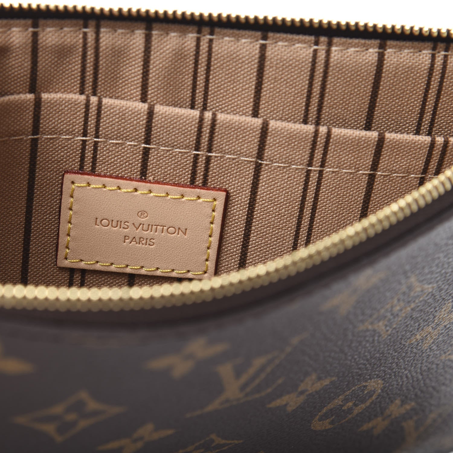 Louis Vuitton Monogram Neverfull MM GM Pochette 6 of 7