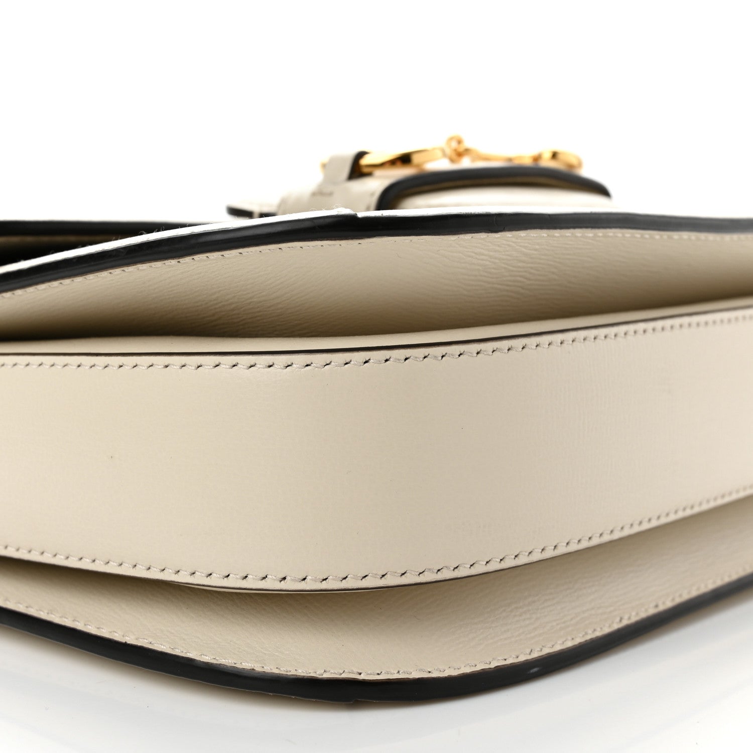 Gucci GG Supreme Monogram Horsebit 1955 Shoulder Bag Beige Mystic White 9 of 12