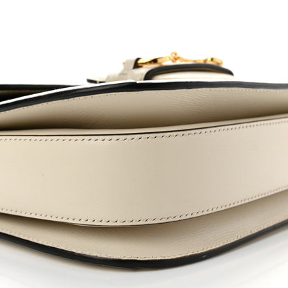 Gucci GG Supreme Monogram Horsebit 1955 Shoulder Bag Beige Mystic White 9 of 12