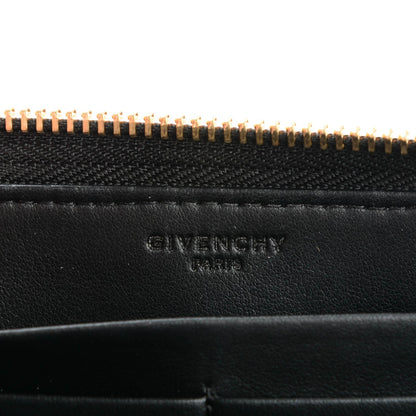 Givenchy Textured Coated Canvas Iconic Bambi Print Zip Around Wallet 6 of 8