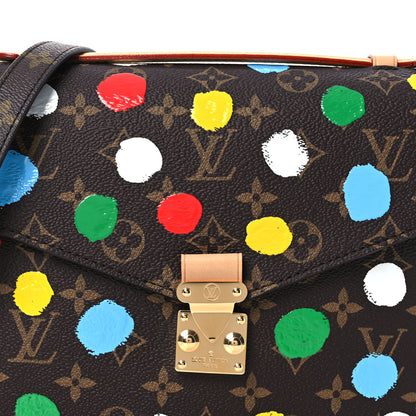 Louis Vuitton LV x YK Monogram Painted Dots Pochette Metis 8 of 10
