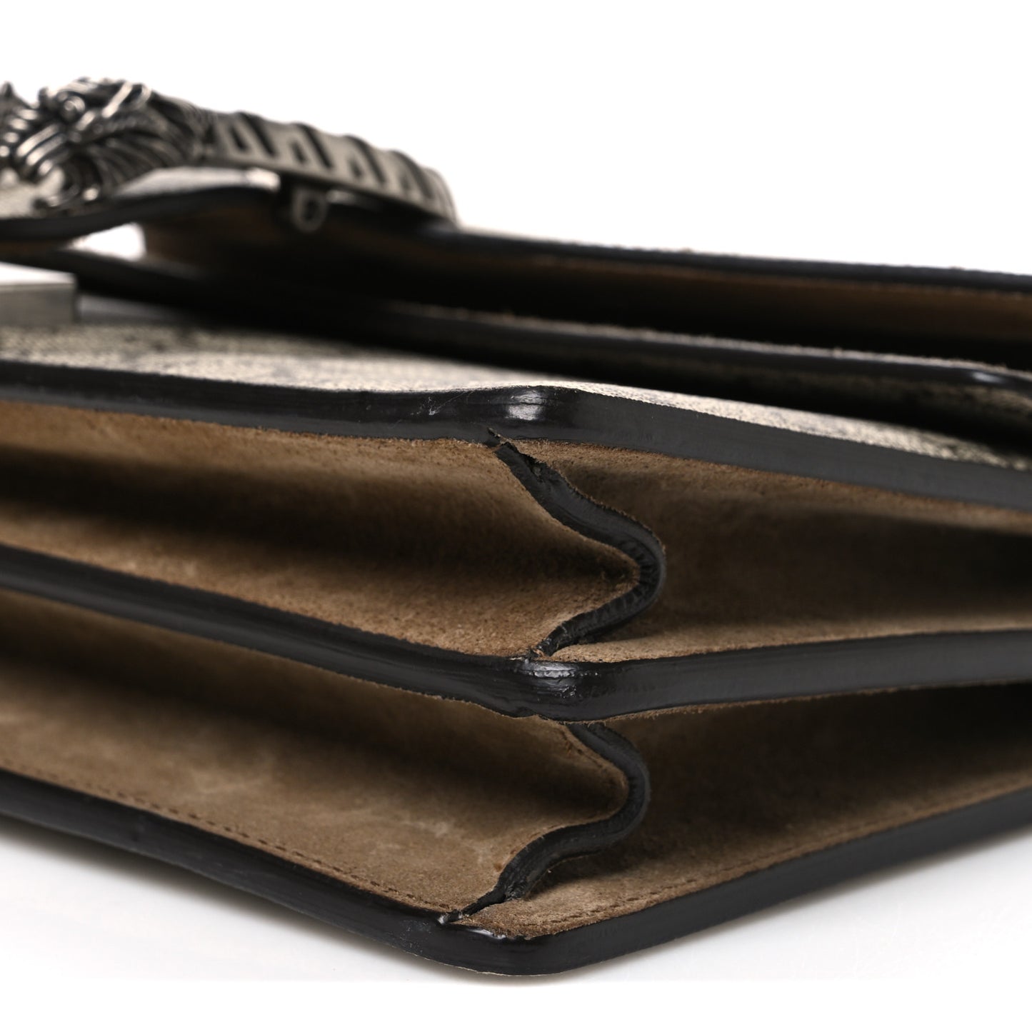 GG Supreme Monogram Small Dionysus Shoulder Bag Taupe