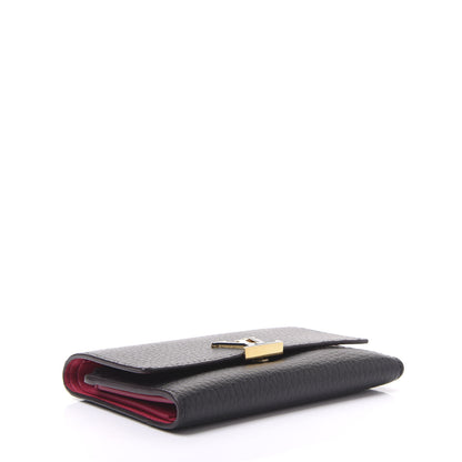 Louis Vuitton Taurillon Capucines Compact Wallet Black 3 of 10