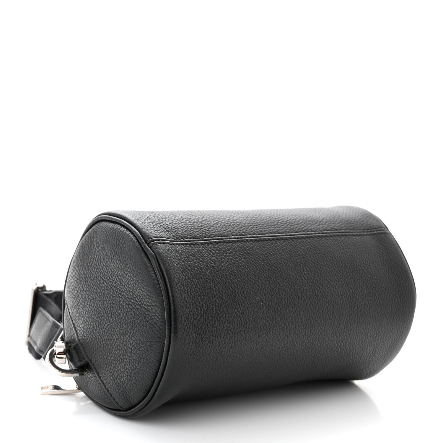 Christian Dior HOMME Grained Calfskin Mens Roller Pouch Black 4 of 9