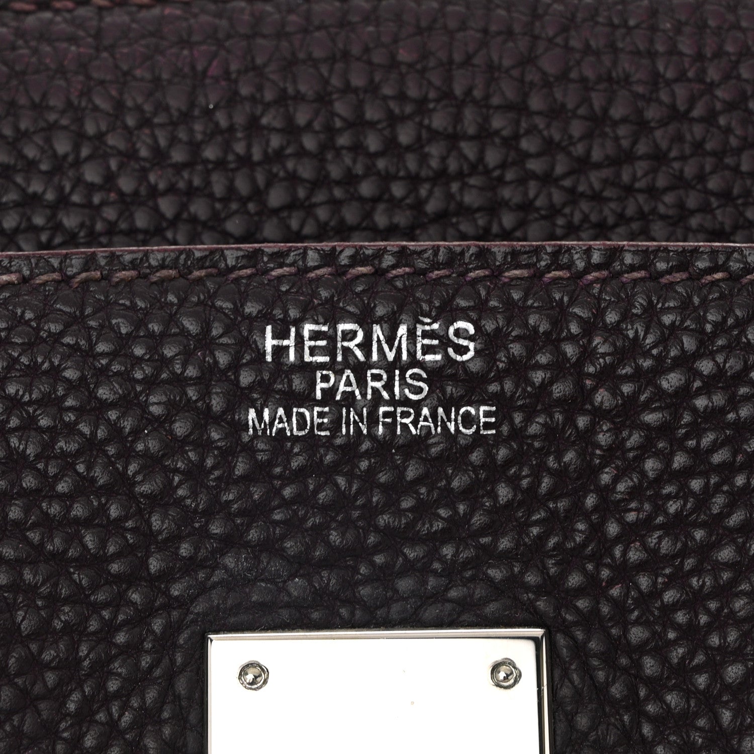 Hermes Togo Birkin 35 Raisin 6 of 11