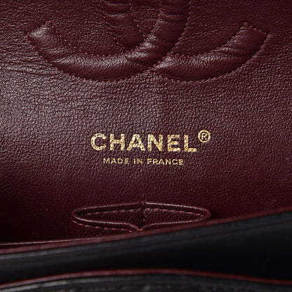 Chanel Lambskin Quilted Medium Double Flap Black 6 of 11