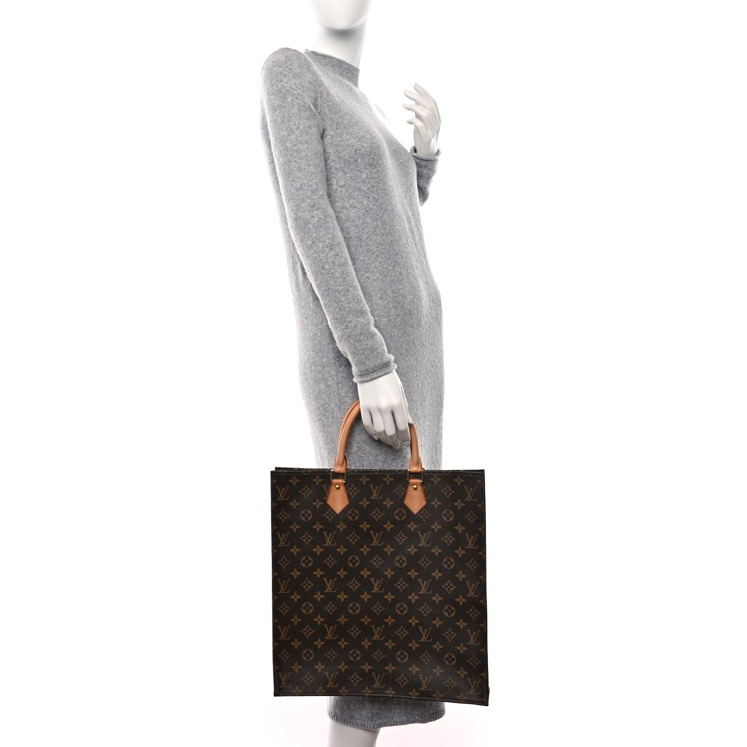 Louis Vuitton Monogram Sac Plat 2 of 8