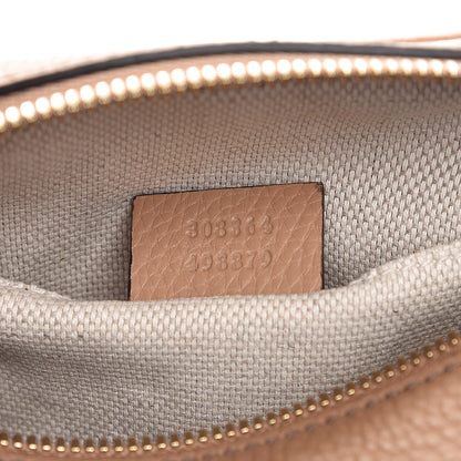 Gucci Pebbled Calfskin Small Soho Disco Bag Camelia 7 of 7
