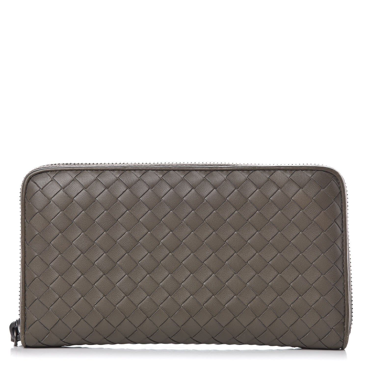 Bottega Veneta Nappa Intrecciato Zip Around Wallet Shadow 1 of 11