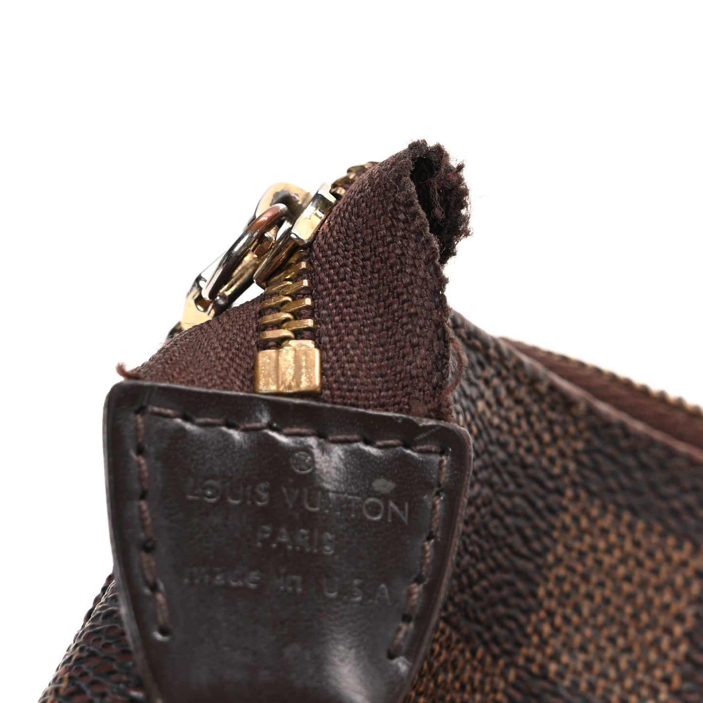 Damier Ebene Eva Clutch