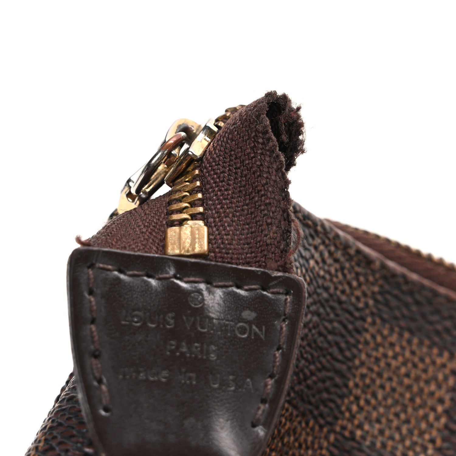 Louis Vuitton Damier Ebene Eva Clutch 12 of 12
