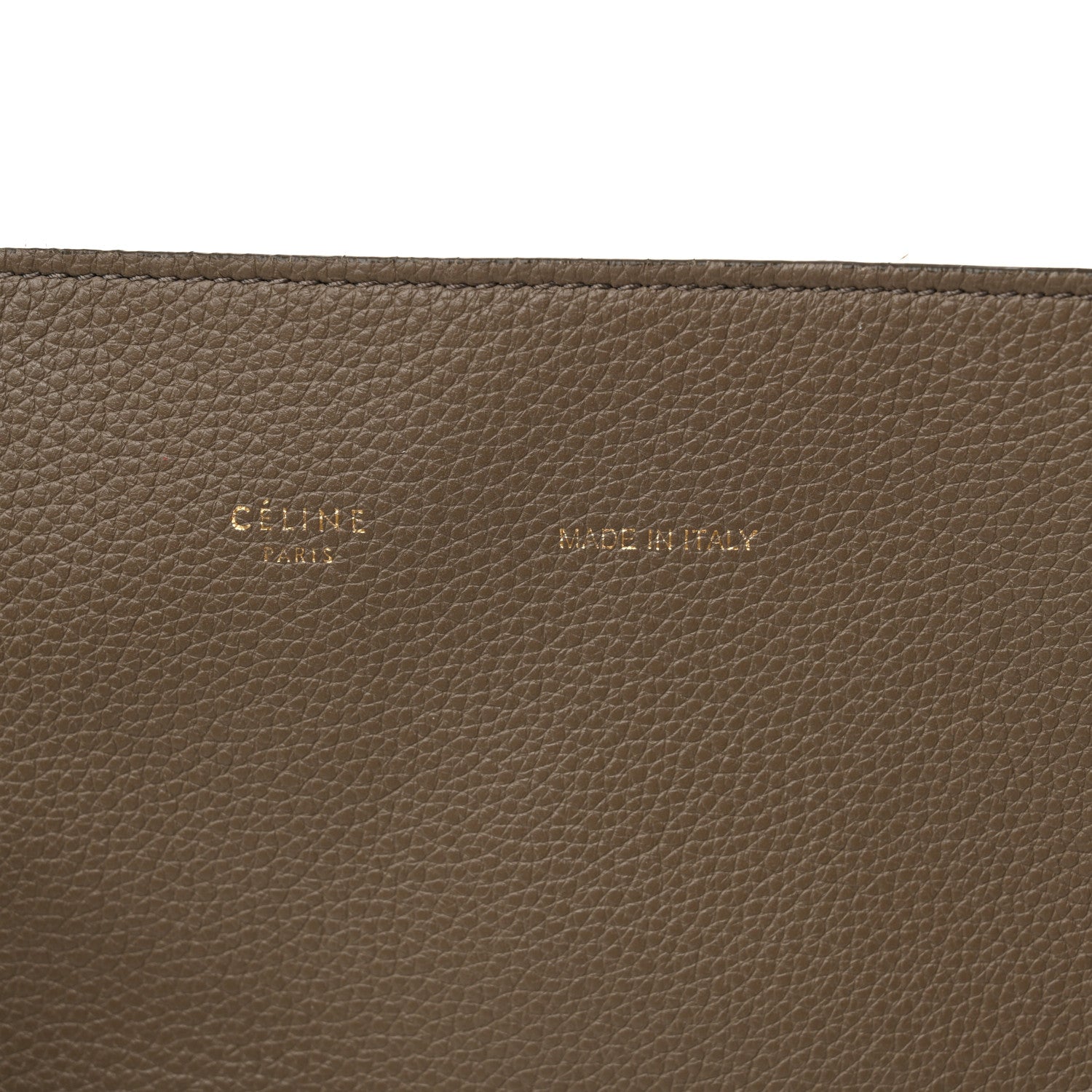 Celine Soft Grained Calfskin Small Belt Cabas Phantom Taupe 12 of 15