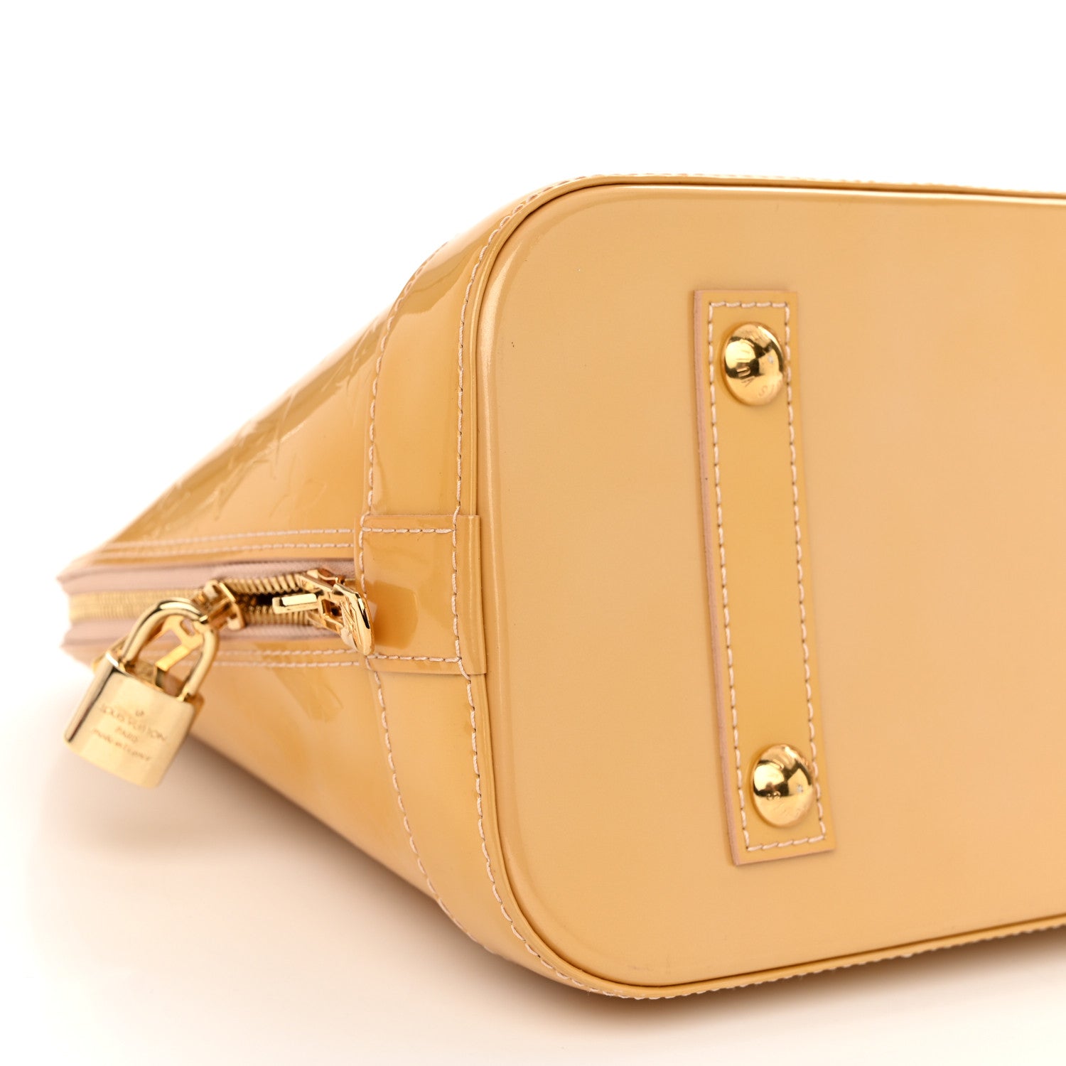 Louis Vuitton Vernis Alma PM Citrine 8 of 12