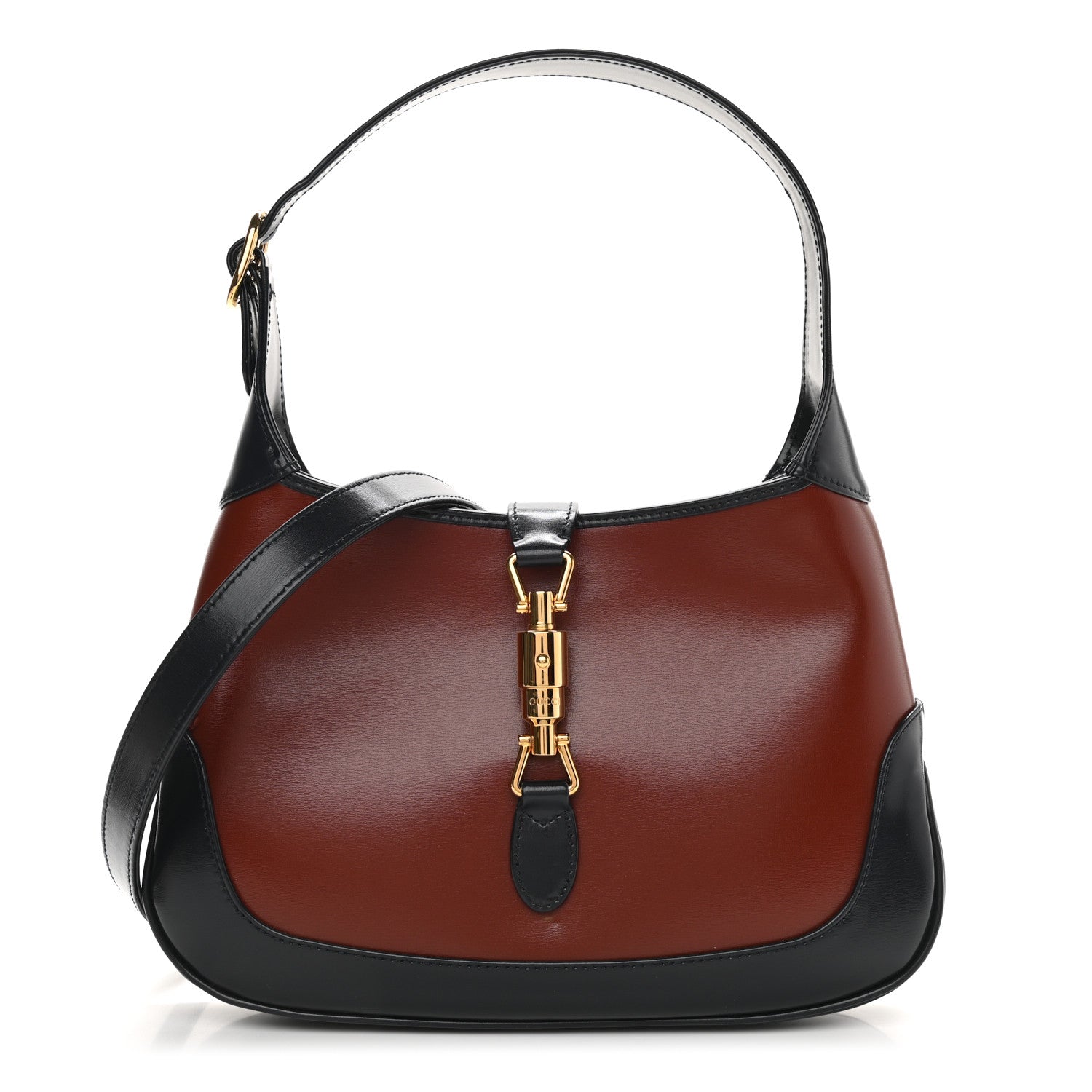 Gucci Boarded Dyana Lux Calfskin Bi-Color Small Jackie 1961 Hobo Mineral Red Blue 1 of 10