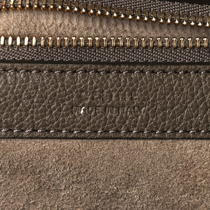 Celine Soft Grained Calfskin Medium Belt Cabas Phantom Taupe 6 of 15