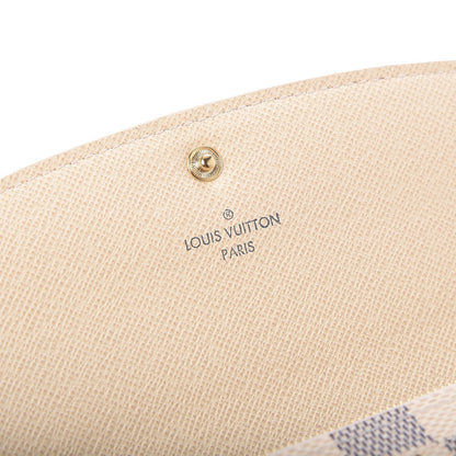 Louis Vuitton Damier Azur Emilie Wallet 5 of 7