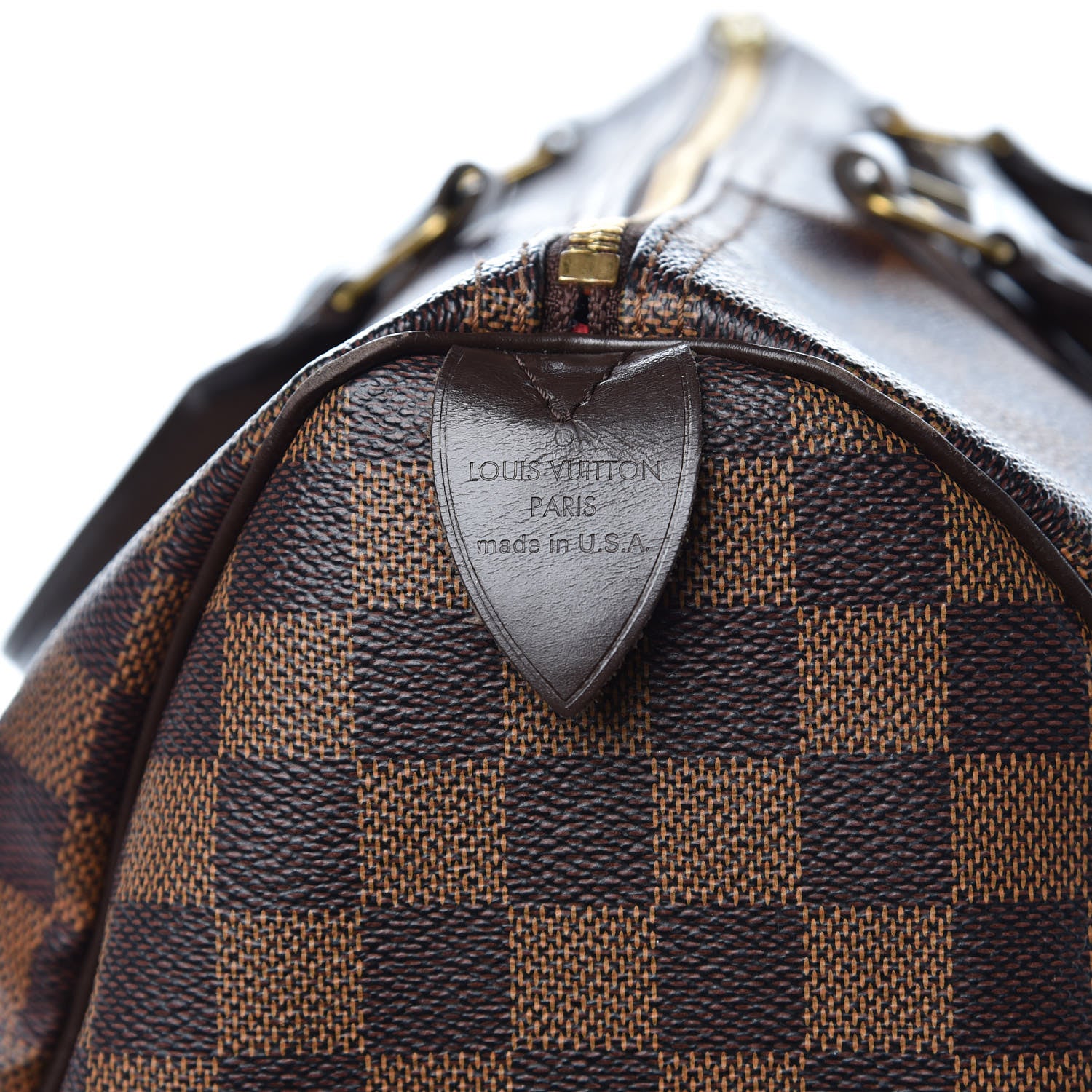 Louis Vuitton Damier Ebene Speedy 35 6 of 17