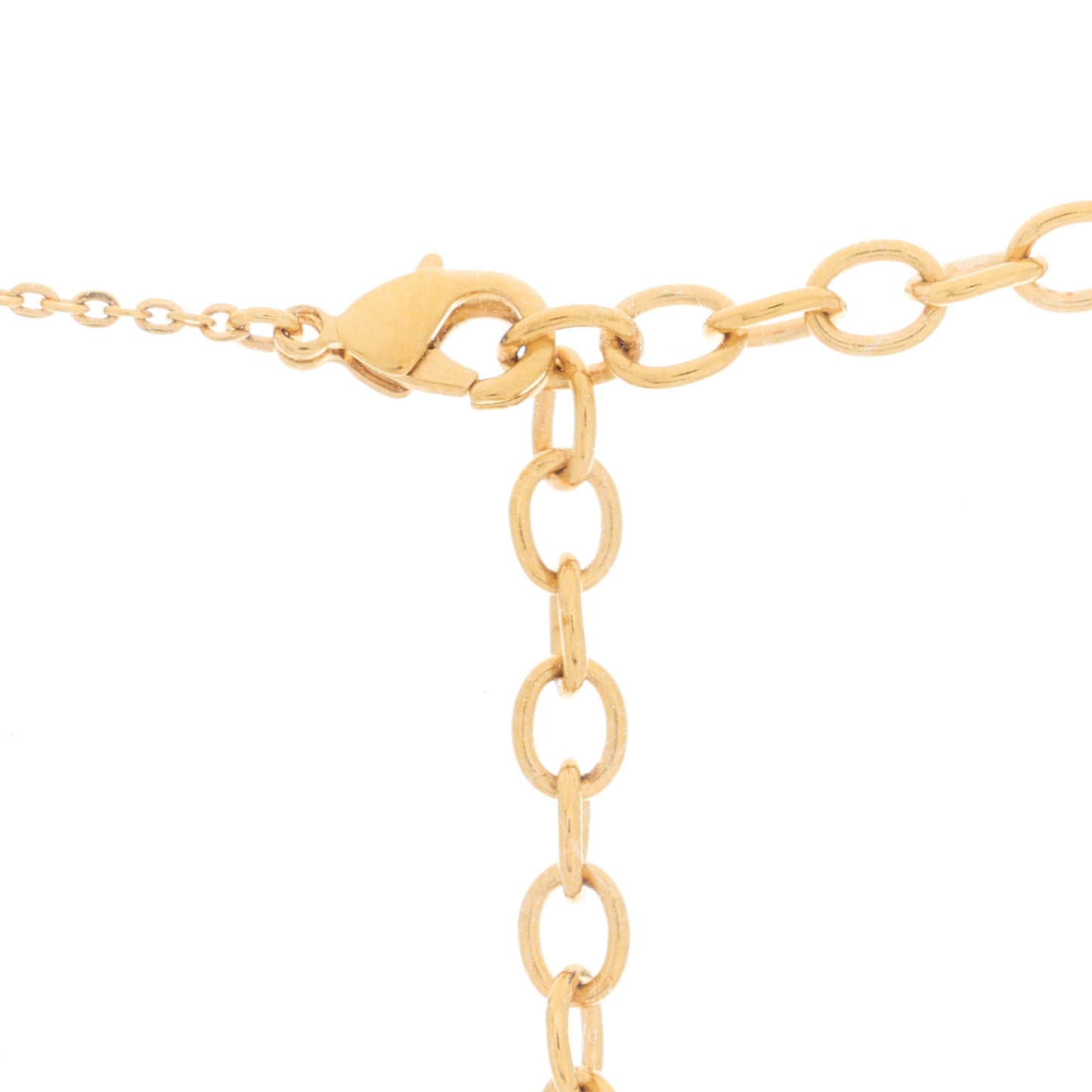 Nanogram Name Tag Necklace Gold