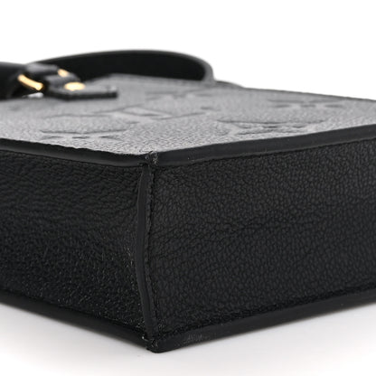 Louis Vuitton Empreinte Monogram Giant Petit Sac Plat Black 8 of 9