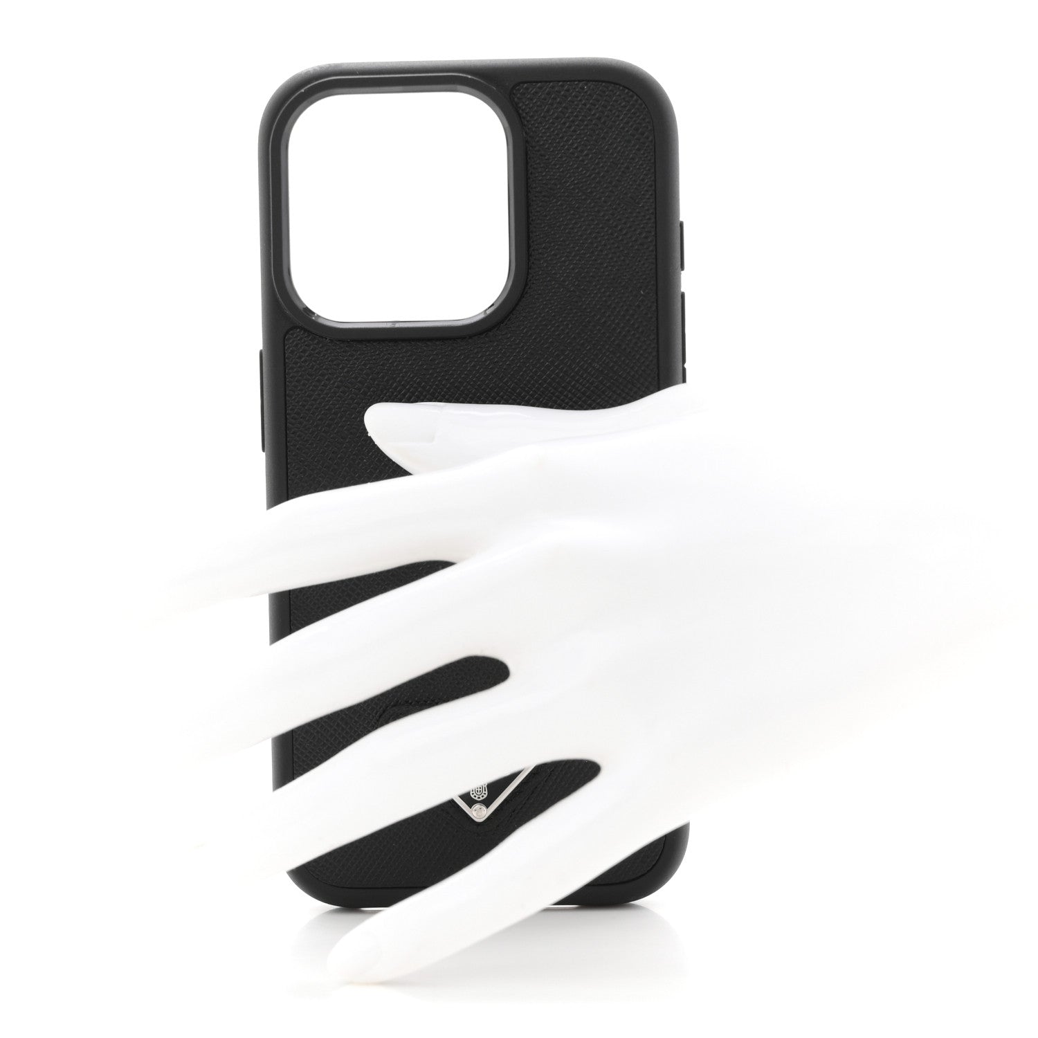 Prada Saffiano iPhone 15 Pro Case Black 1844603 – FASHIONPHILE