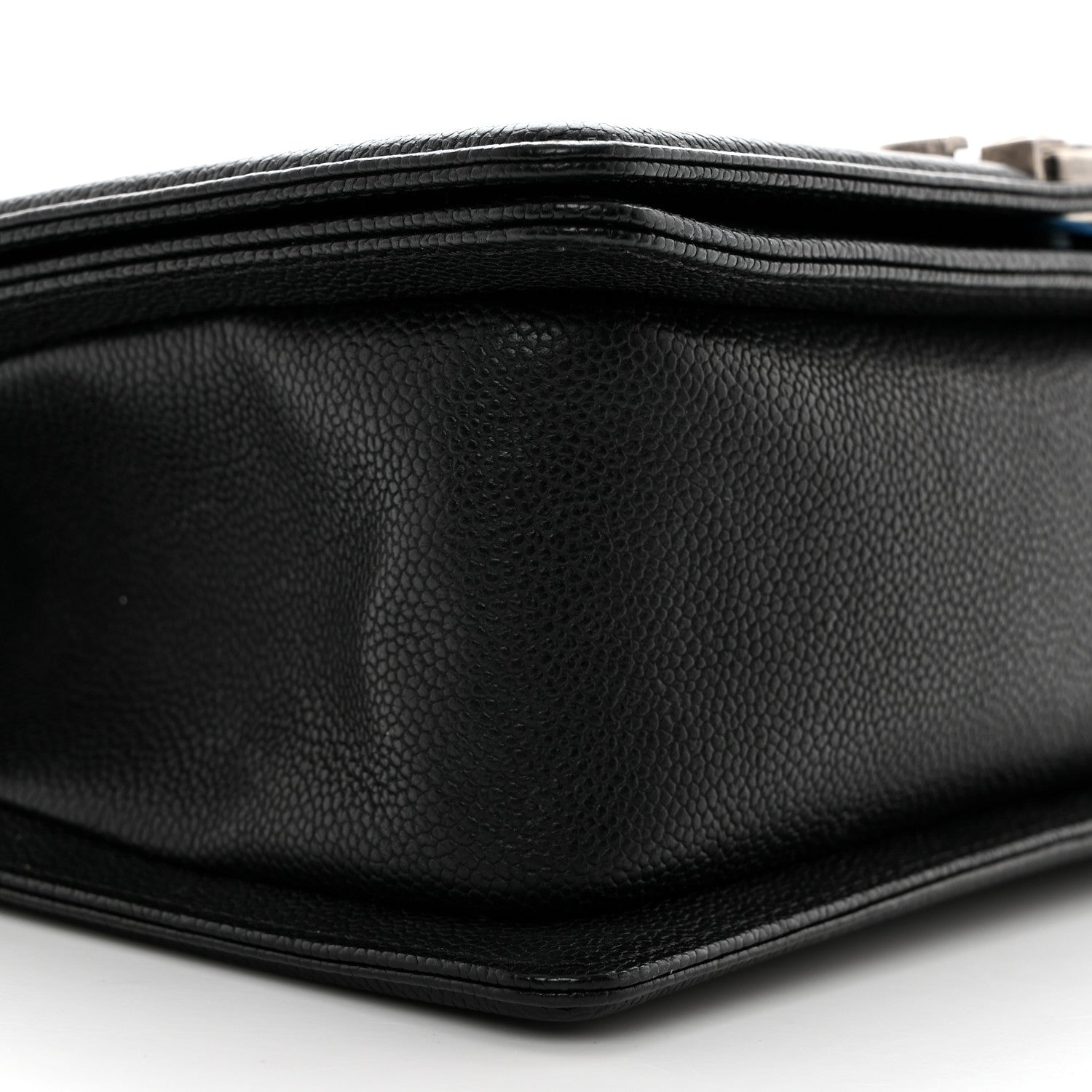Chanel Caviar Quilted Medium Boy Flap Black 9 of 10