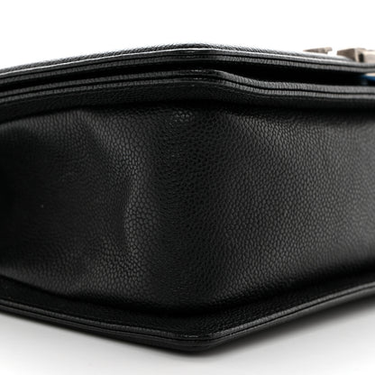 Chanel Caviar Quilted Medium Boy Flap Black 9 of 10