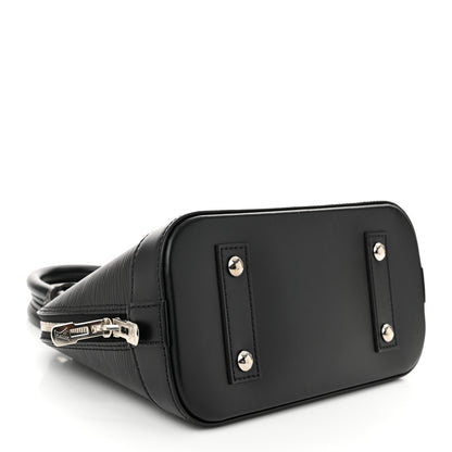 Louis Vuitton Epi Alma BB Black 4 of 10