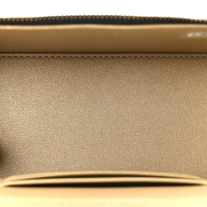 Chanel Lambskin Quilted Small Pearl Crush Vanity Case With Chain Black 5 of 11