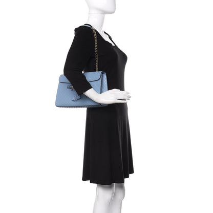 Gucci Microguccissima Medium Emily Chain Shoulder Bag Mineral Blue 2 of 10