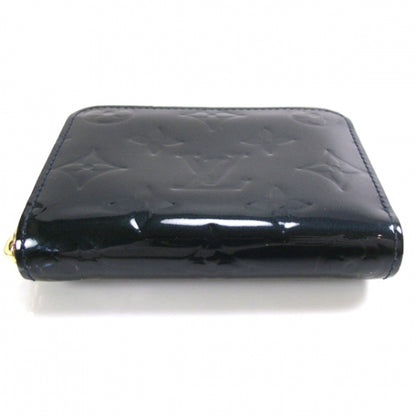 Louis Vuitton Vernis Zippy Coin Purse Blue Nuit 4 of 7