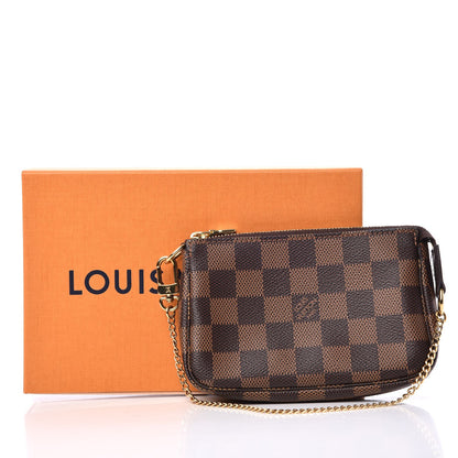 Louis Vuitton Damier Ebene Mini Pochette Accessories 8 of 8