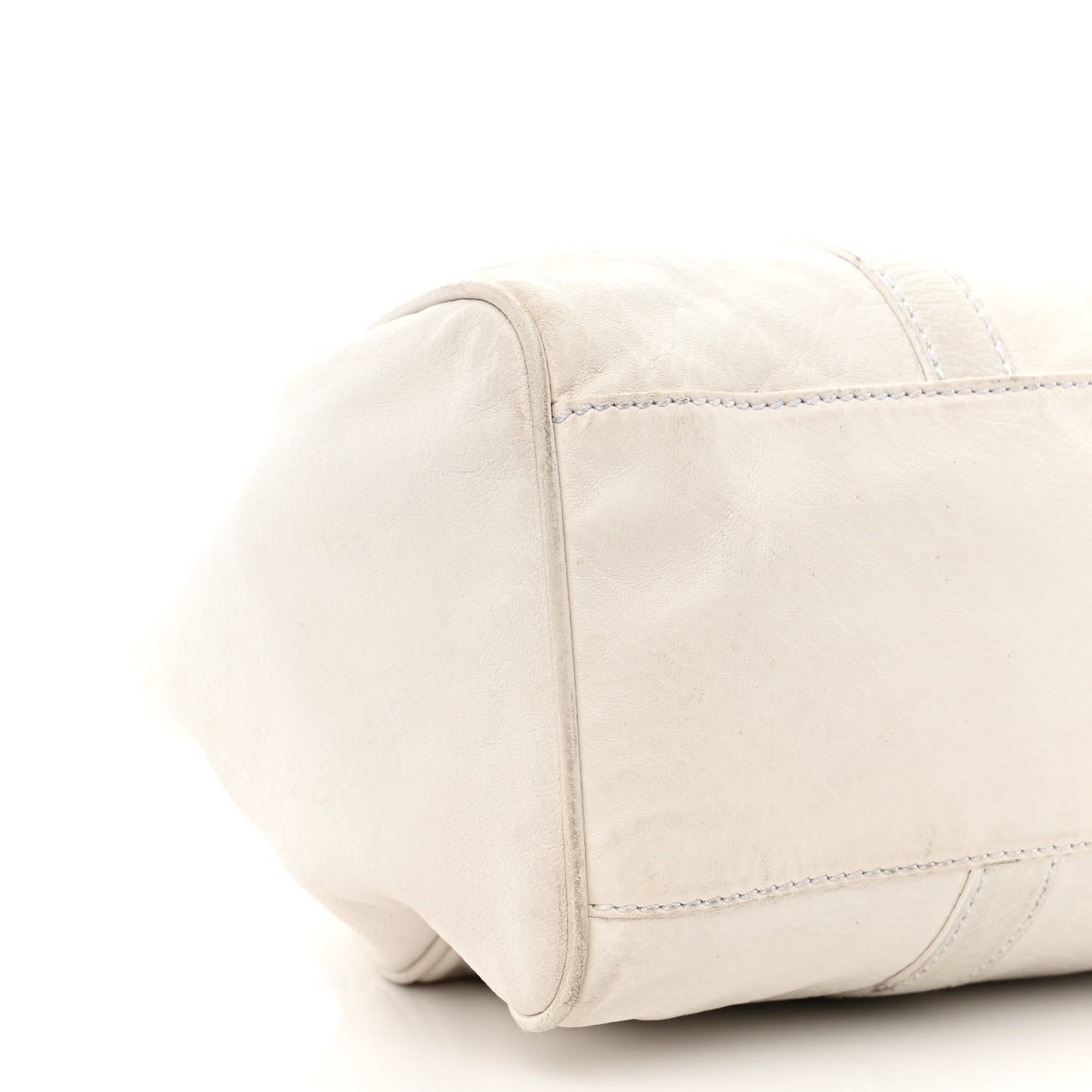 Fendi Calfskin Forever Shoulder Bag White 9 of 16