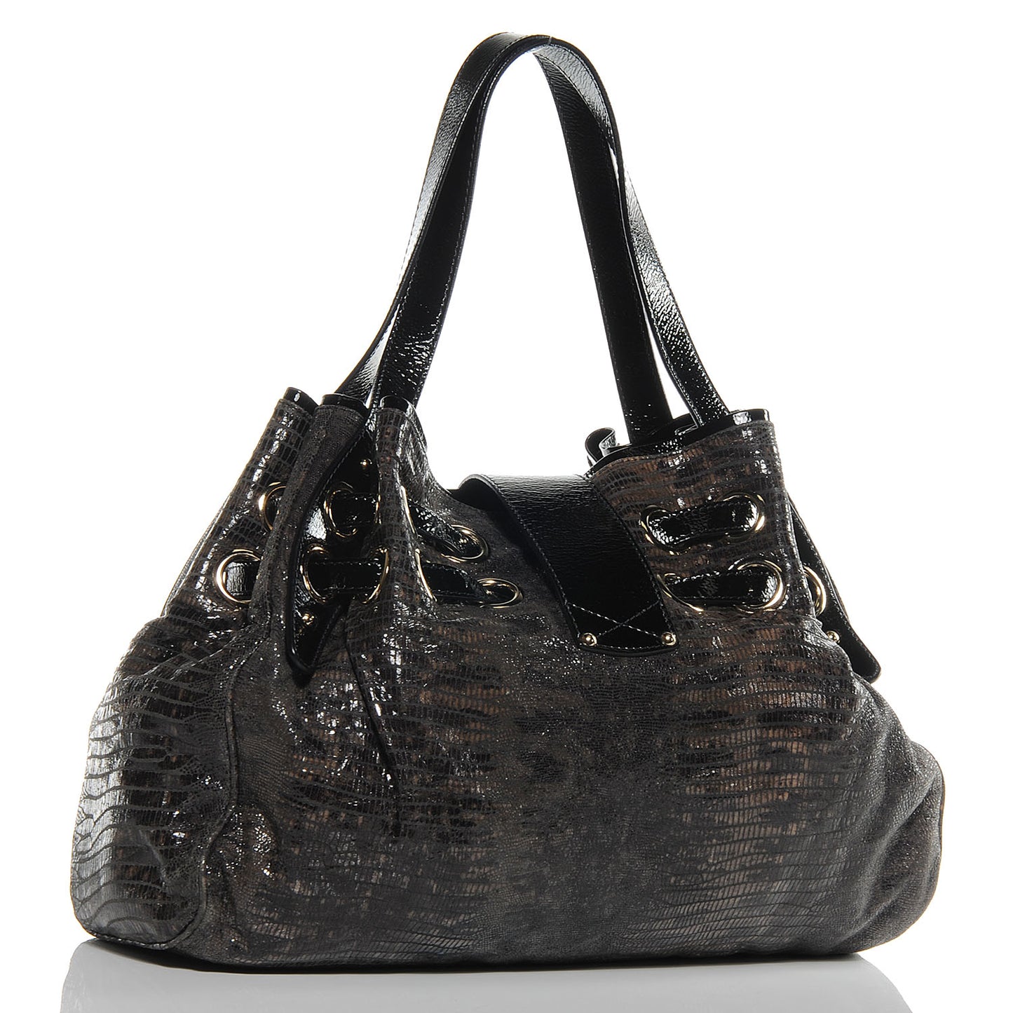 Patent Lizard Embossed Ramona