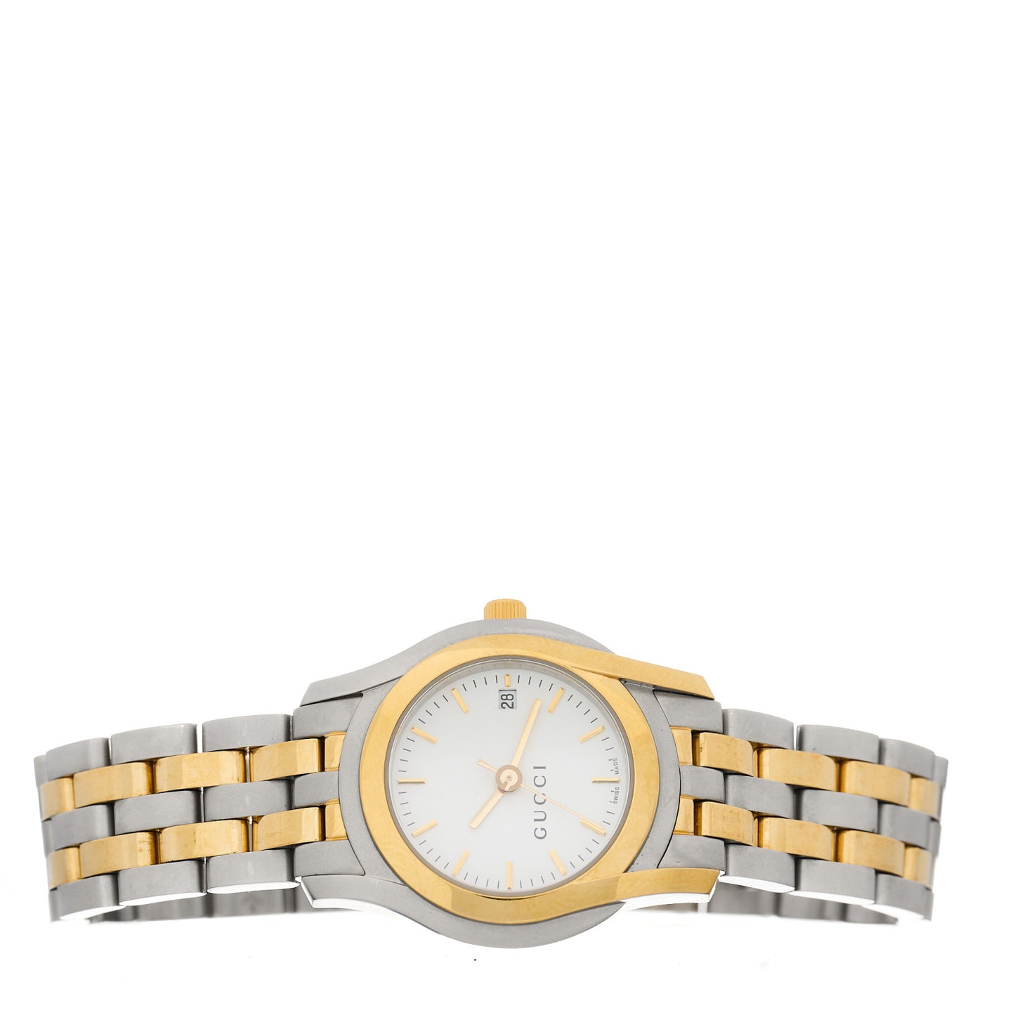 Stainless Steel 27mm 5500L Two Tone Quartz Watch
