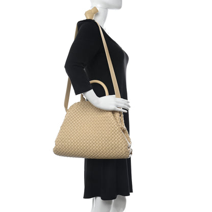 Bottega Veneta Nappa Intrecciato Padded The Handle Tote Porridge 2 of 11